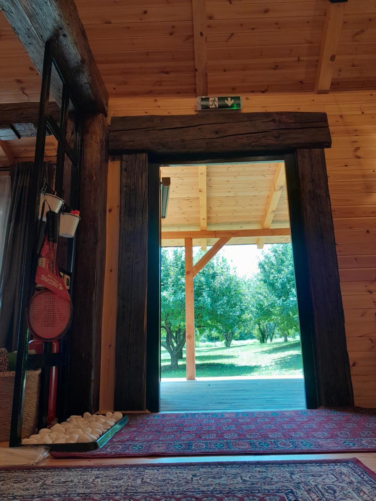 Villa Nica Wood à Sremska Kamenica Extérieur photo