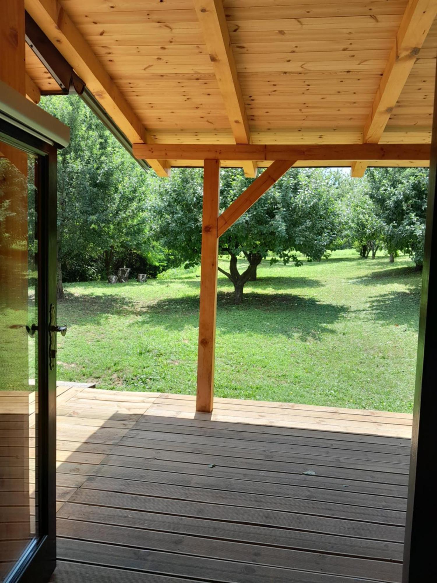 Villa Nica Wood à Sremska Kamenica Extérieur photo