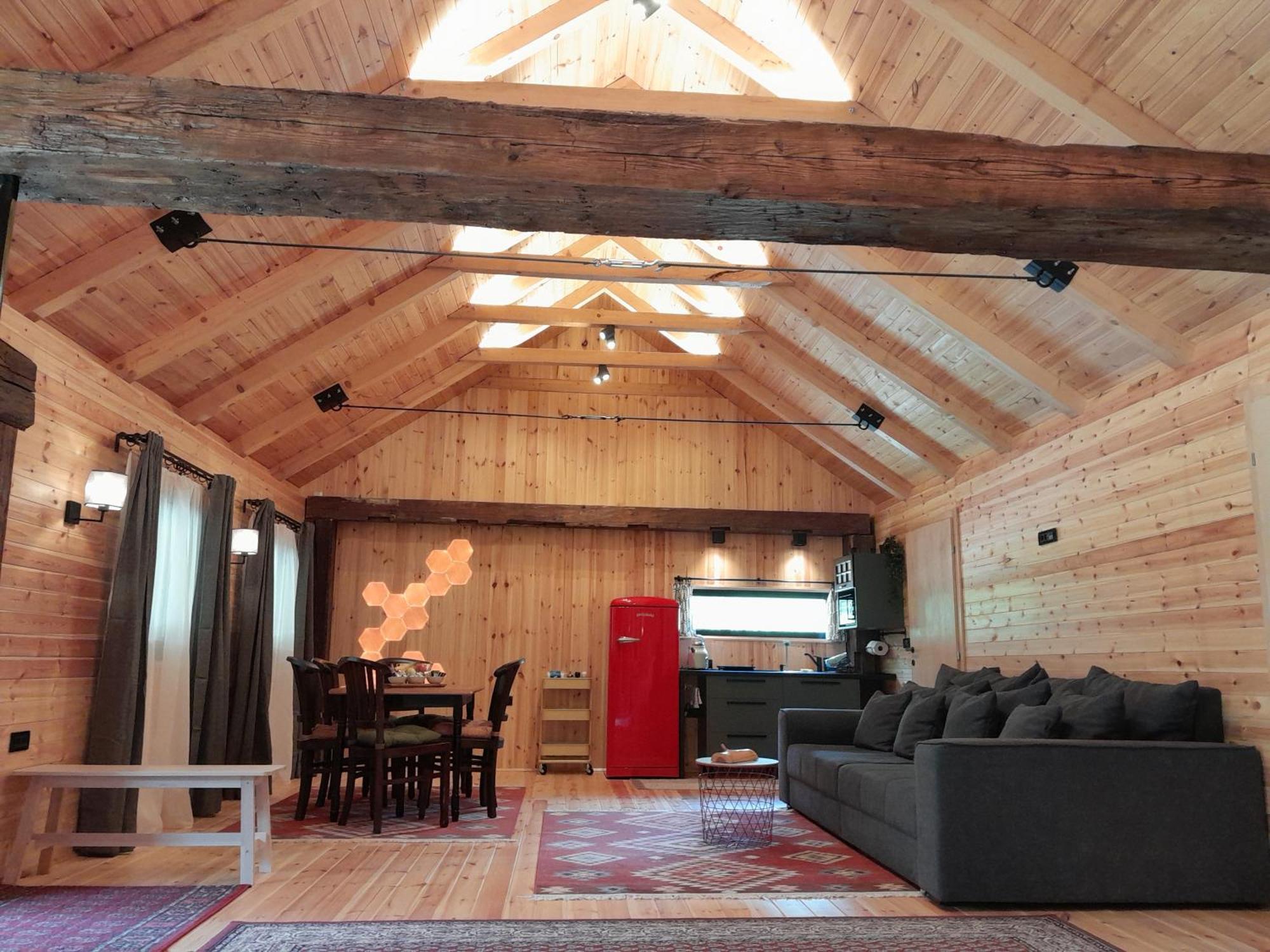 Villa Nica Wood à Sremska Kamenica Extérieur photo